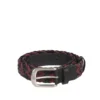 A23HDTORINO02_RED Mens Leather Casual Wear Non-Reversible Belt