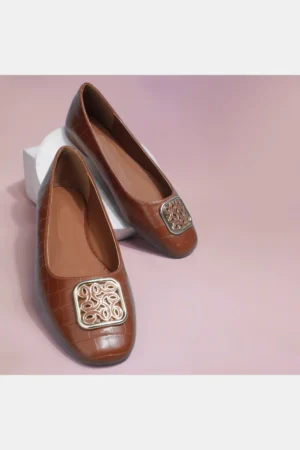 Viar 4PR Synthetic Slip-On Women's Casual Wear Ballerinas