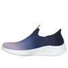 S25FWSK150183NV_MULTI_alt2 Blended Slip-on Women's Sports Shoes