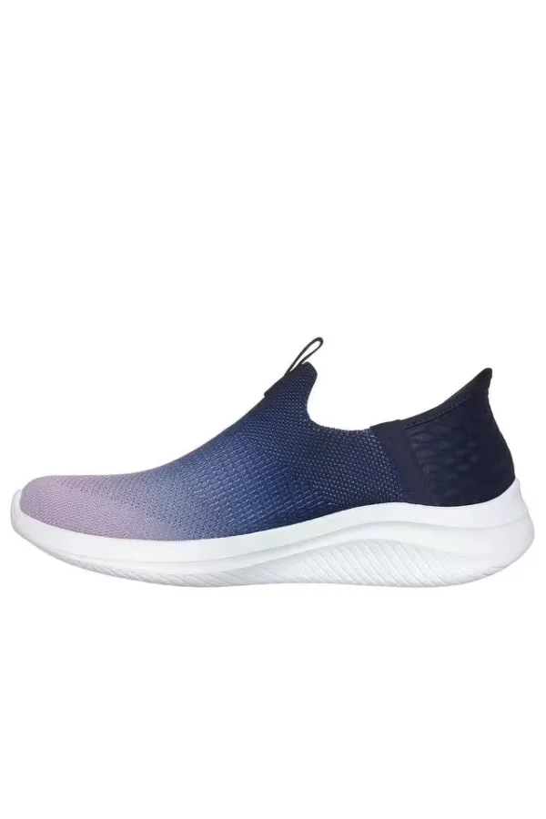 S25FWSK150183NV_MULTI_alt2 Blended Slip-on Women's Sports Shoes